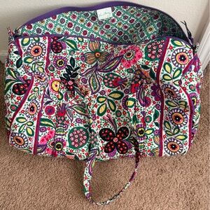 Vera Bradley Multicolor Floral Travel Bag